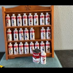 CAMPBELLS SOUP SPICE RACK COLLECTIBLE